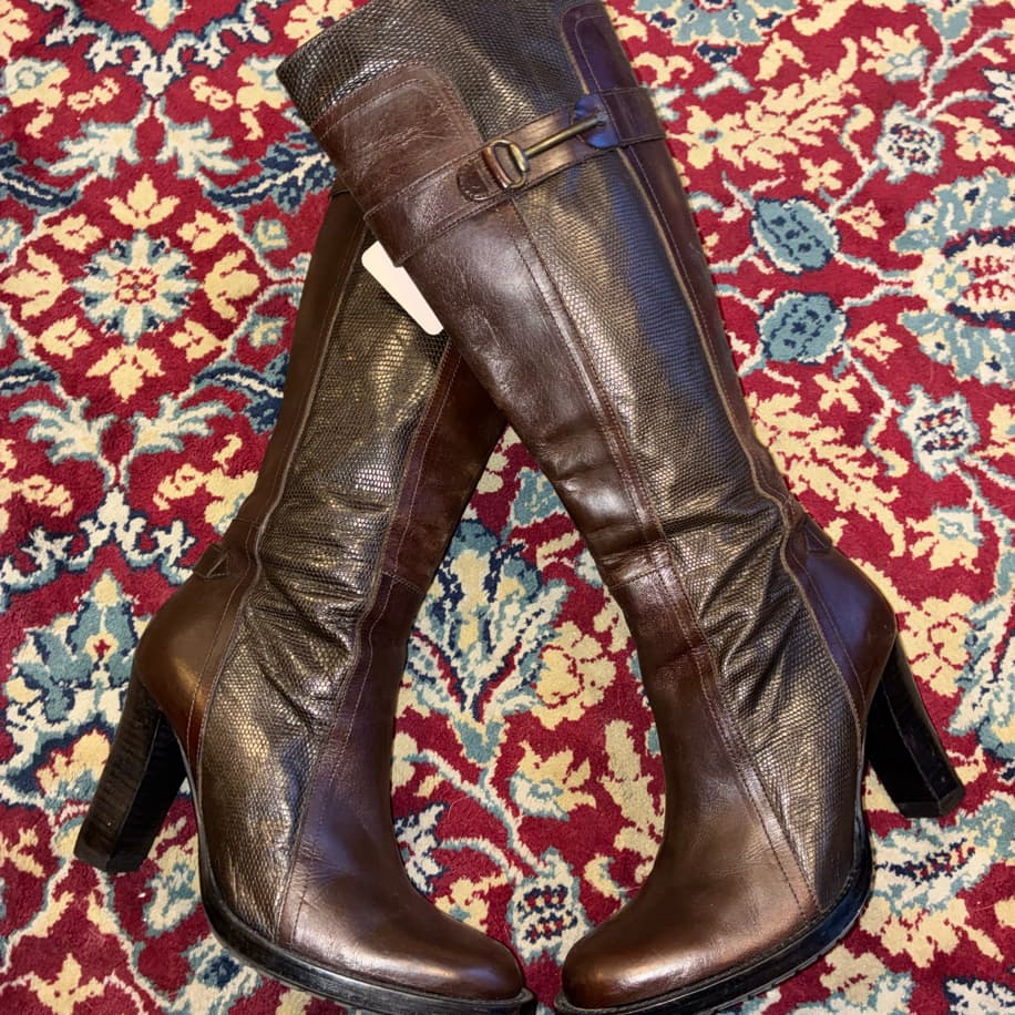 Kelly Dark Brown Boots