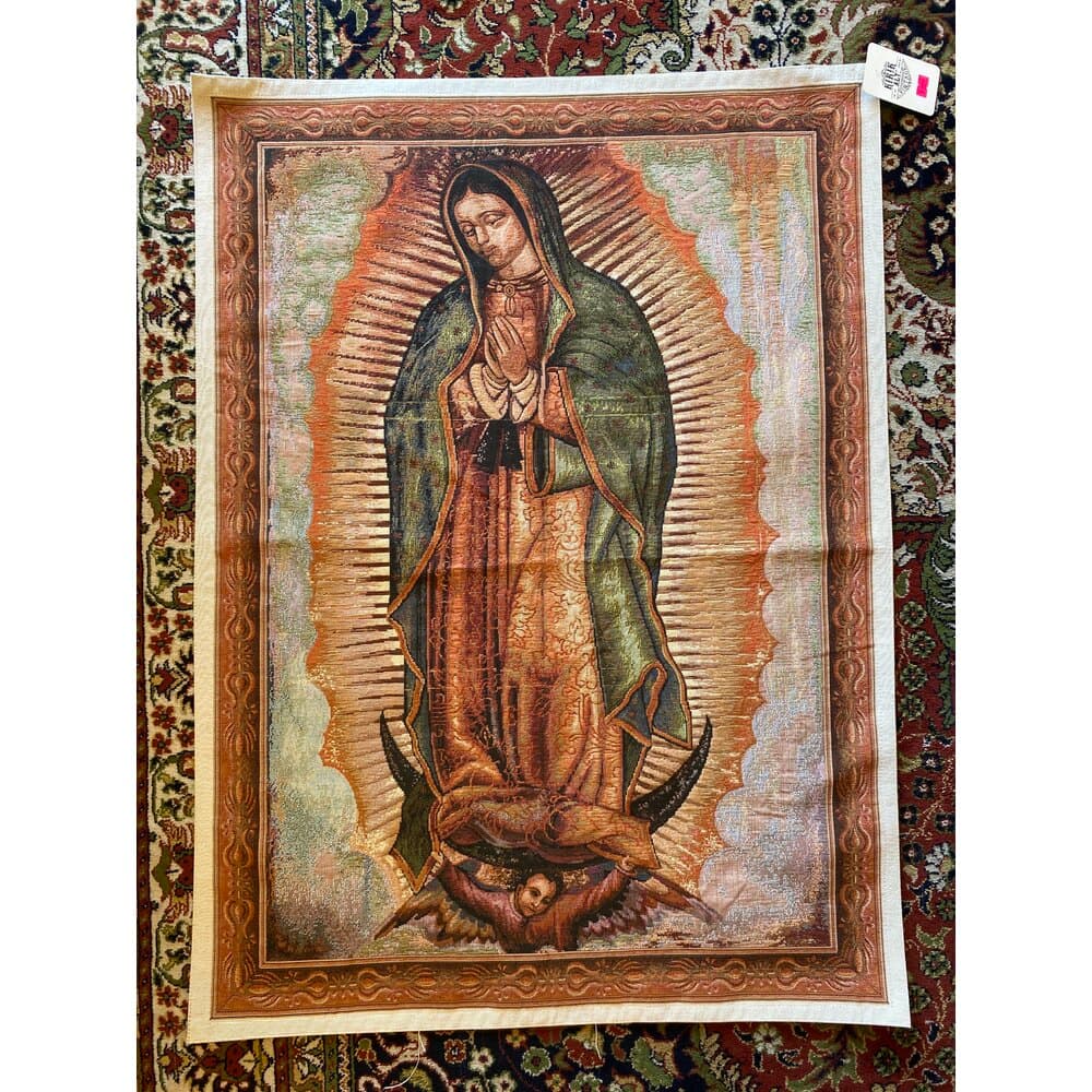 Meryem Ana Dokuma Duvar Örtüsü