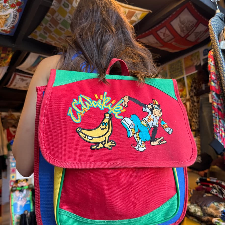 90’s L.C. Waikiki “Banana Monkey” Backpack