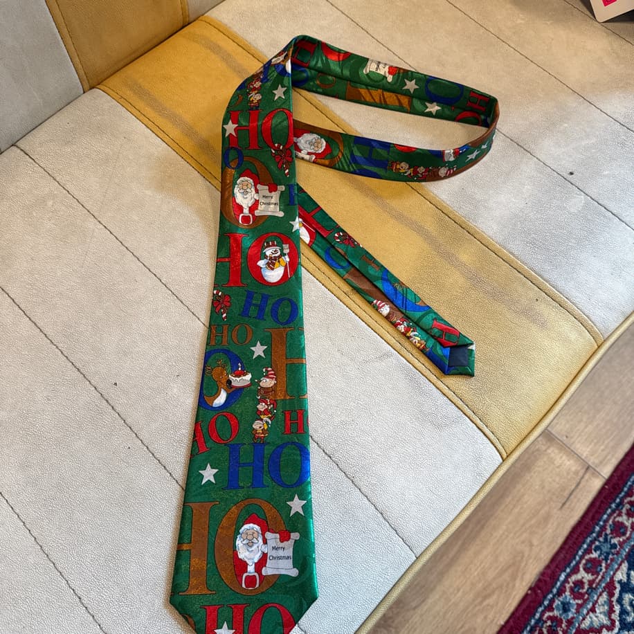 Santa’s Chaos Tie — 90’s Christmas Fever