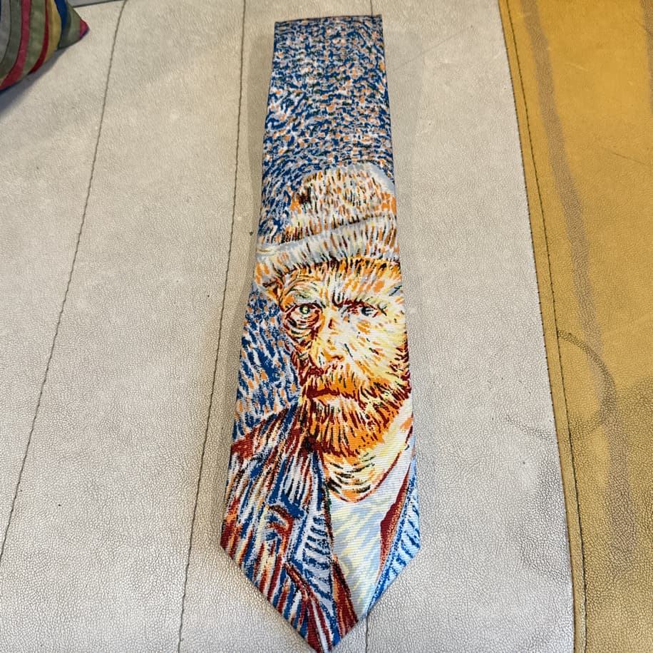 Van Gogh Series Art Silk Tie