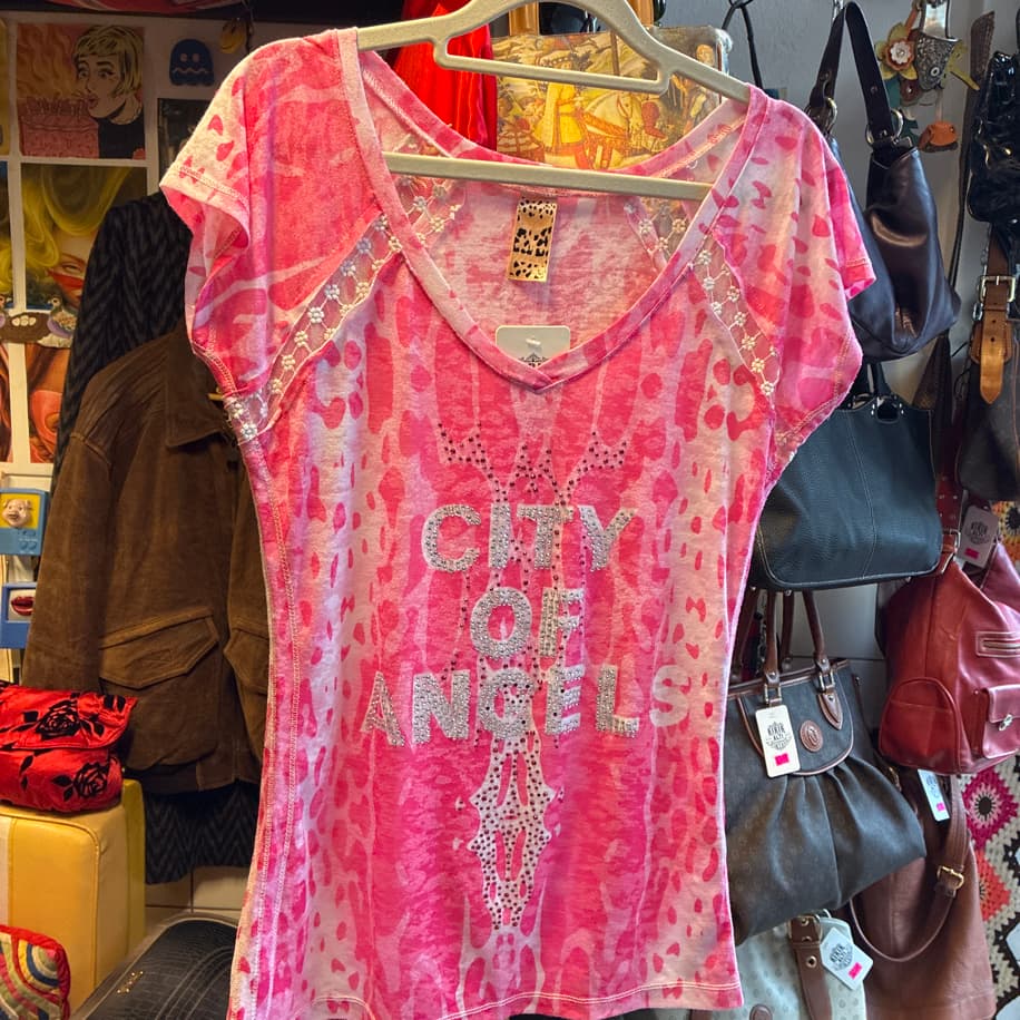 Y2K Bling City of Angels Tee