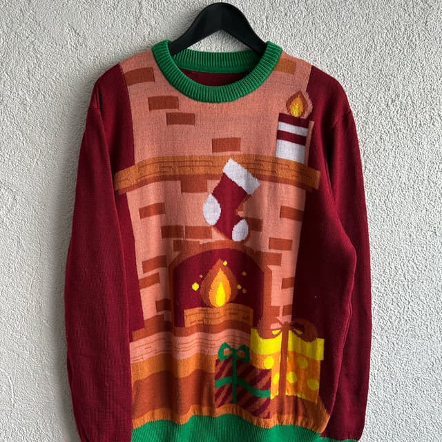 Vintage Yılbaşı Kazağı 