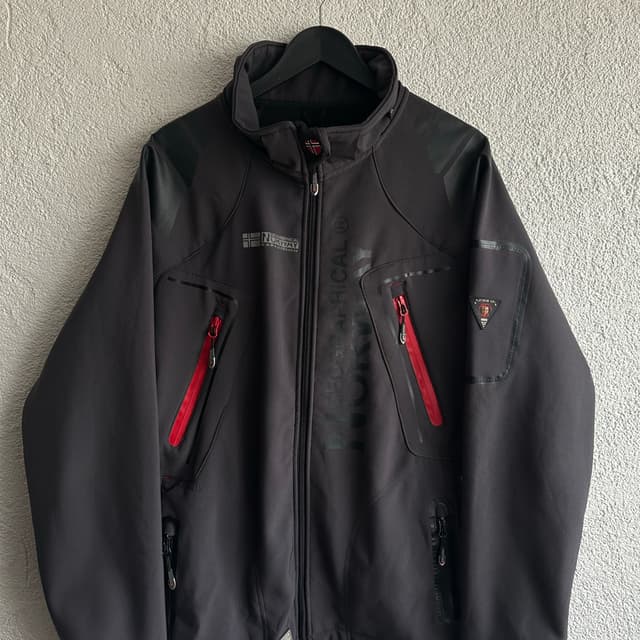 Vintage Geographical Norway Softshell Mont