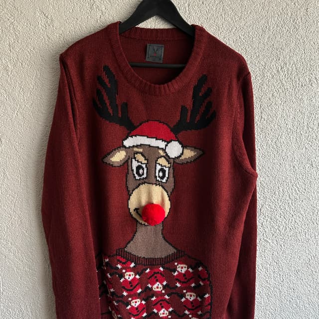 Vintage Yılbaşı Kazağı 