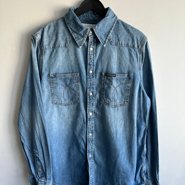 Vintage Calvin Klein Kot Gömlek