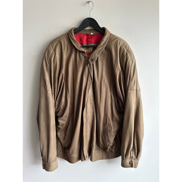 Vintage Bomber Deri Ceket