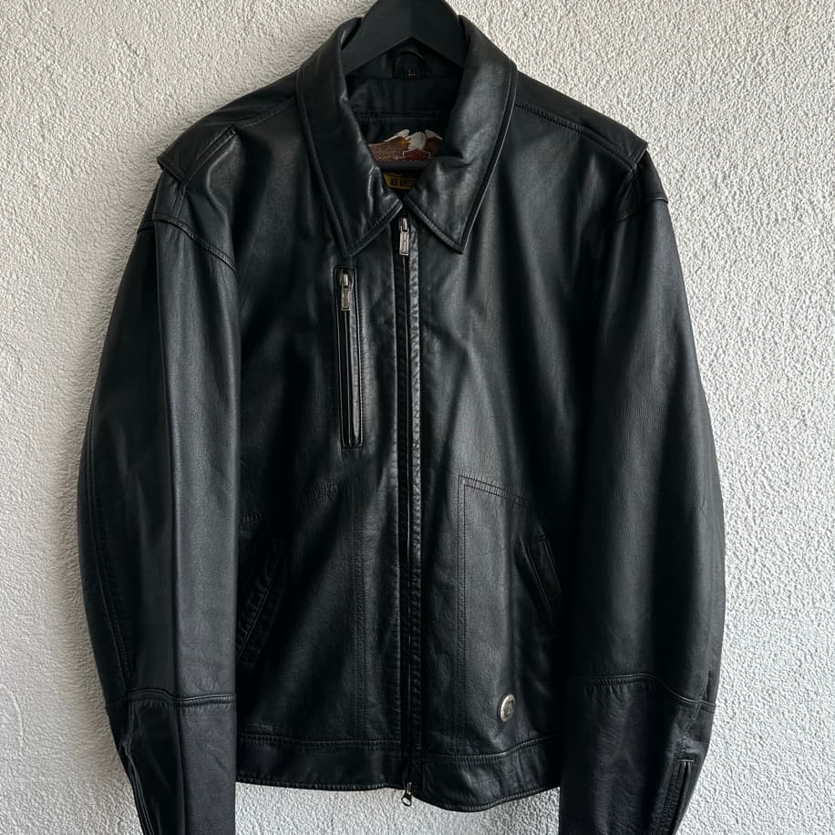 Vintage Harley Davidson Deri Ceket