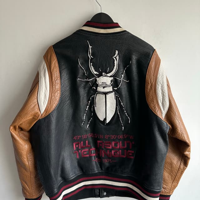 Vintage Bomber Deri Ceket