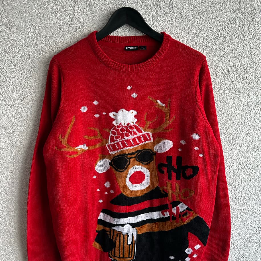 Vintage Yılbaşı Kazağı