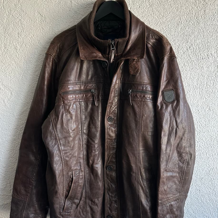 Vintage Deri Ceket