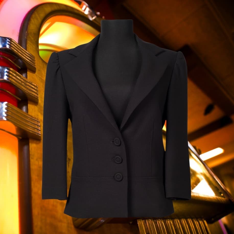 LAURA ASHLEY SİYAH CEKET