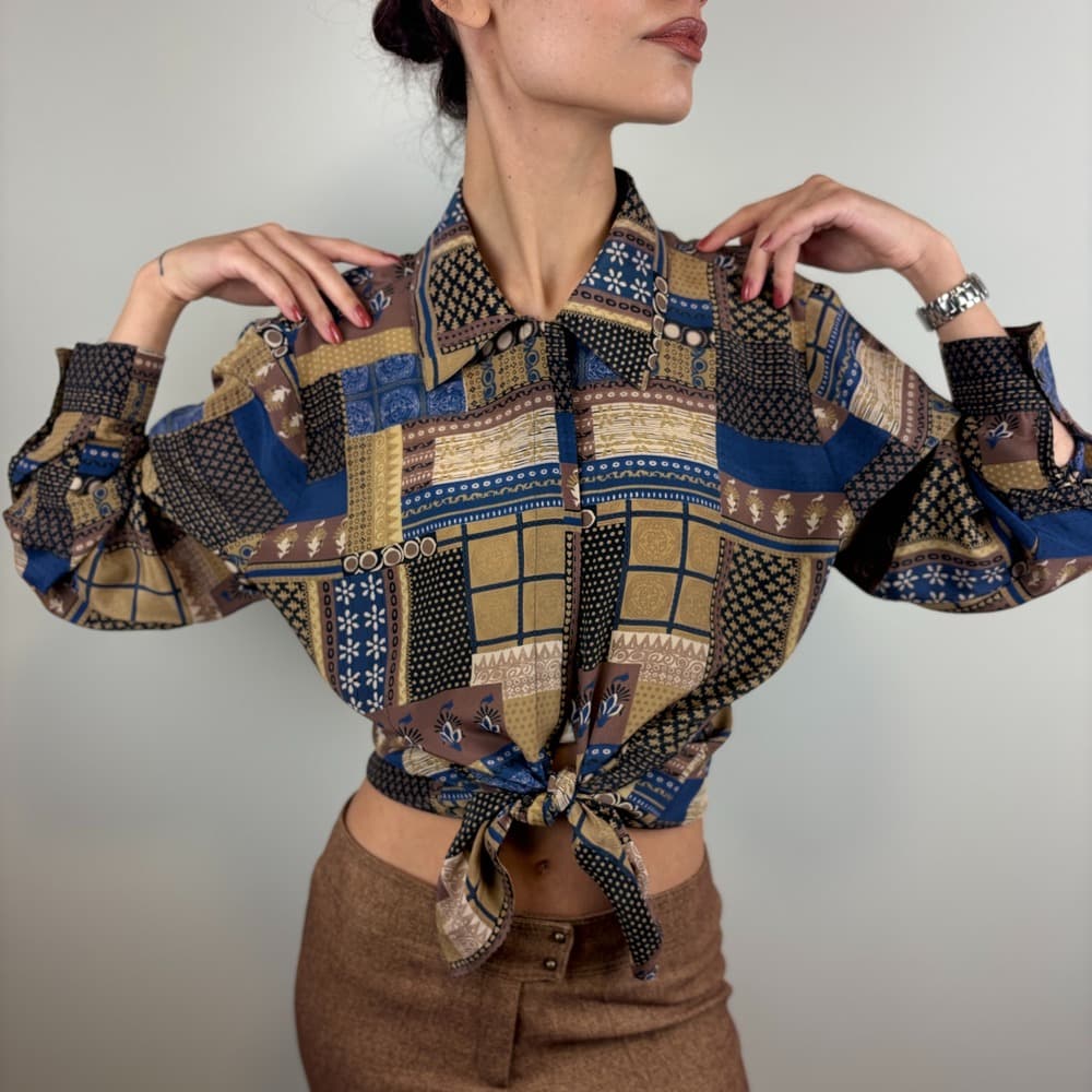 İpek Vintage Gömlek