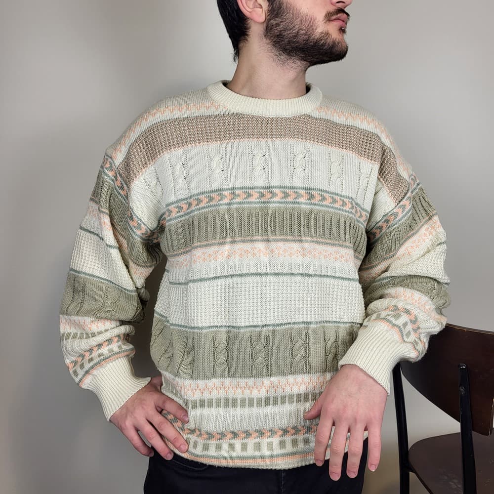 Desenli Vintage Kazak