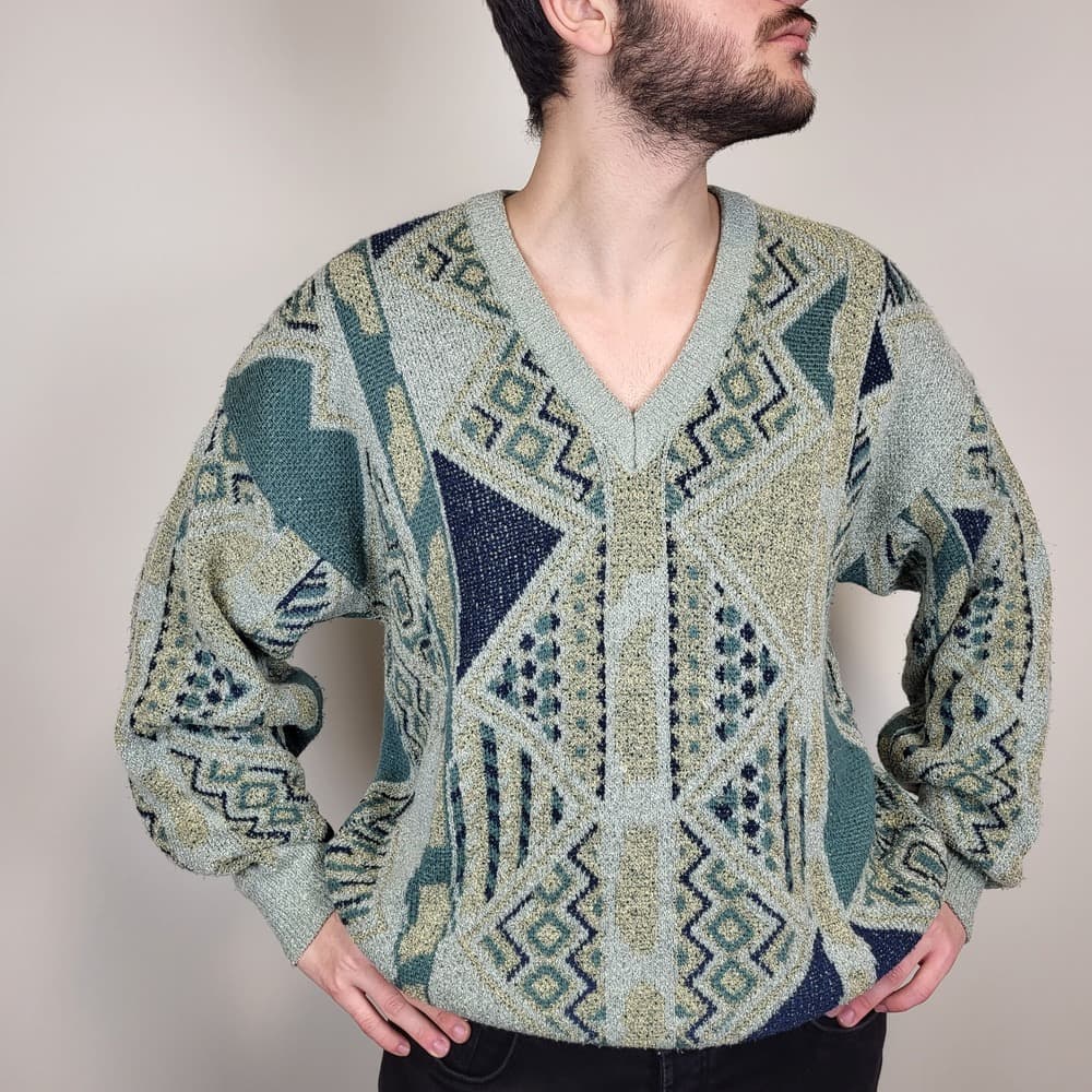 Desenli Vintage Kazak