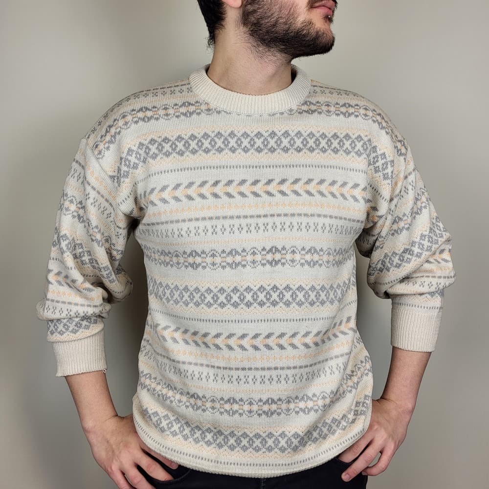 Desenli Vintage Kazak