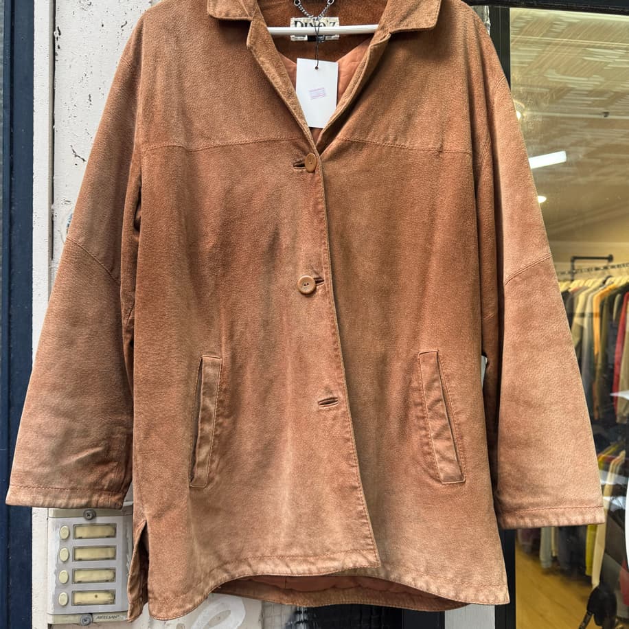 Vintage Nubuk Ceket L