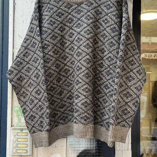 Vintage Yün Kazak L