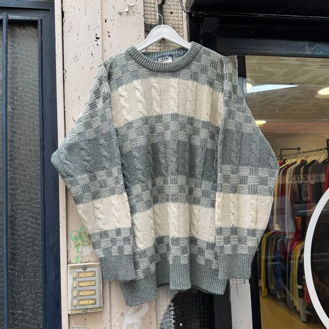 Vintage Yün Kazak XL