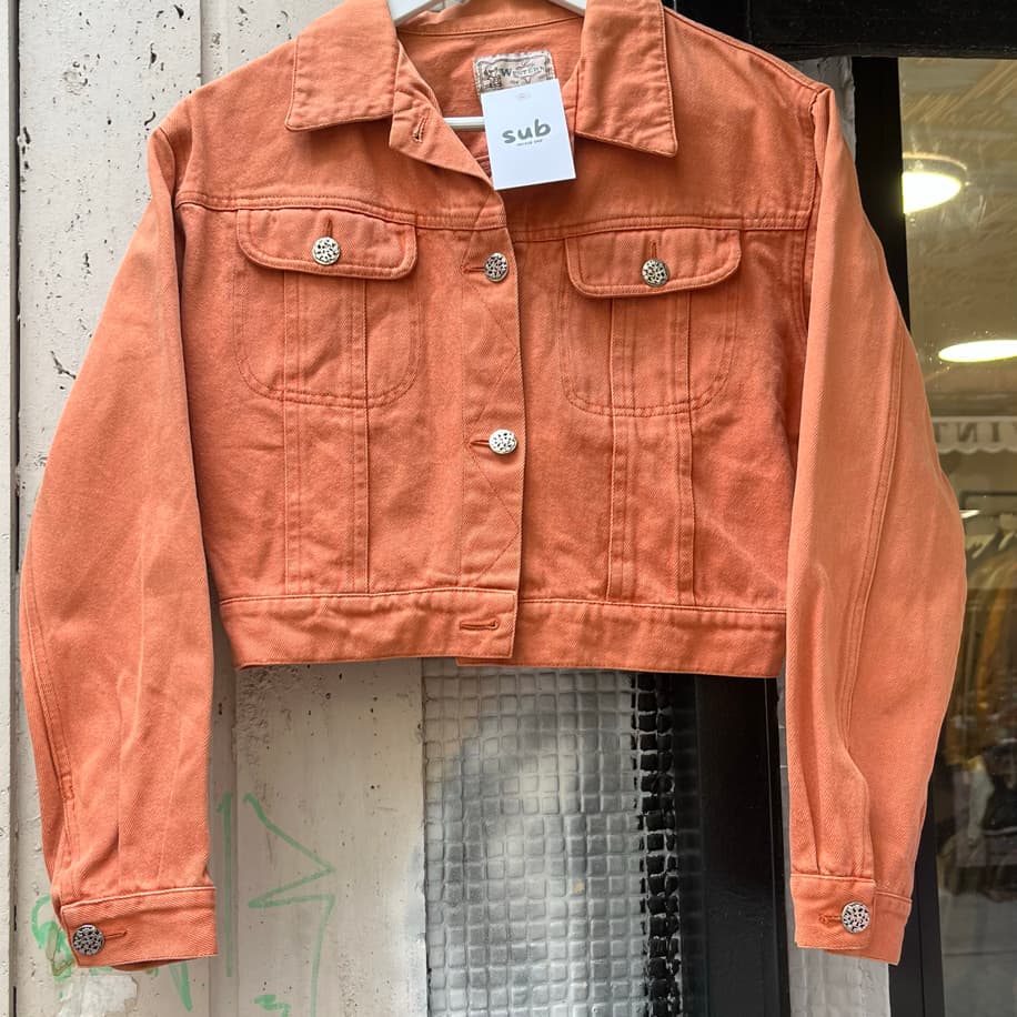 Chevignon Vintage Crop Kot Ceket S